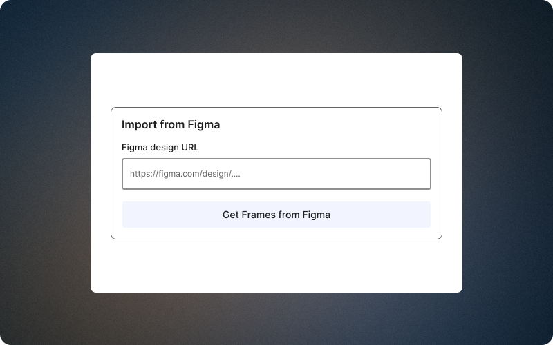Figma integration preview
